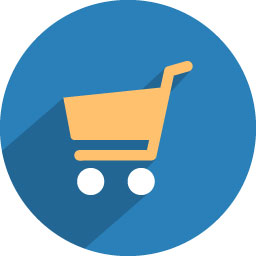 Icona di un carrello per gestire gli articoli che stai per acquistare.