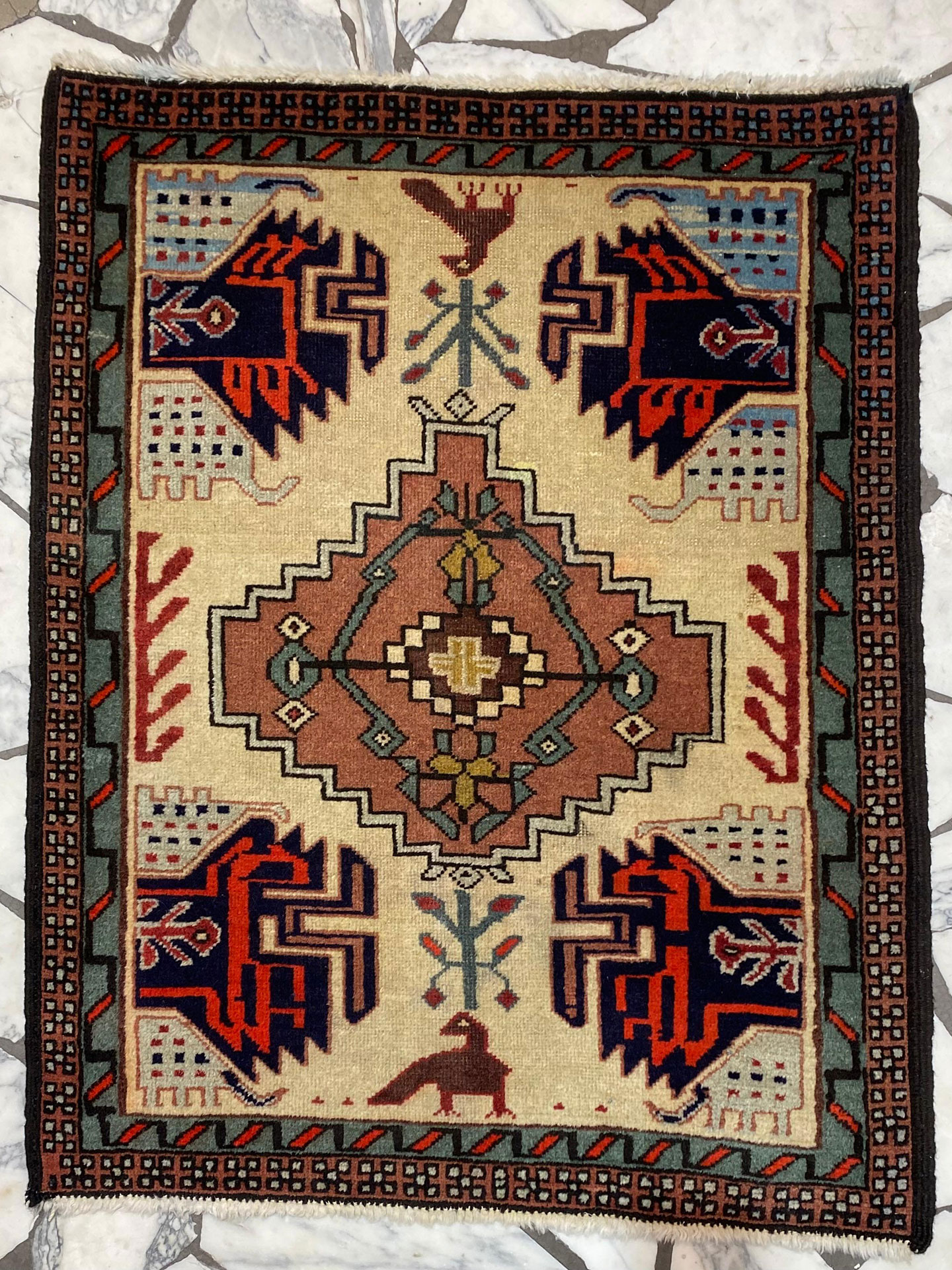 tappeto ardebil 93x70 cm