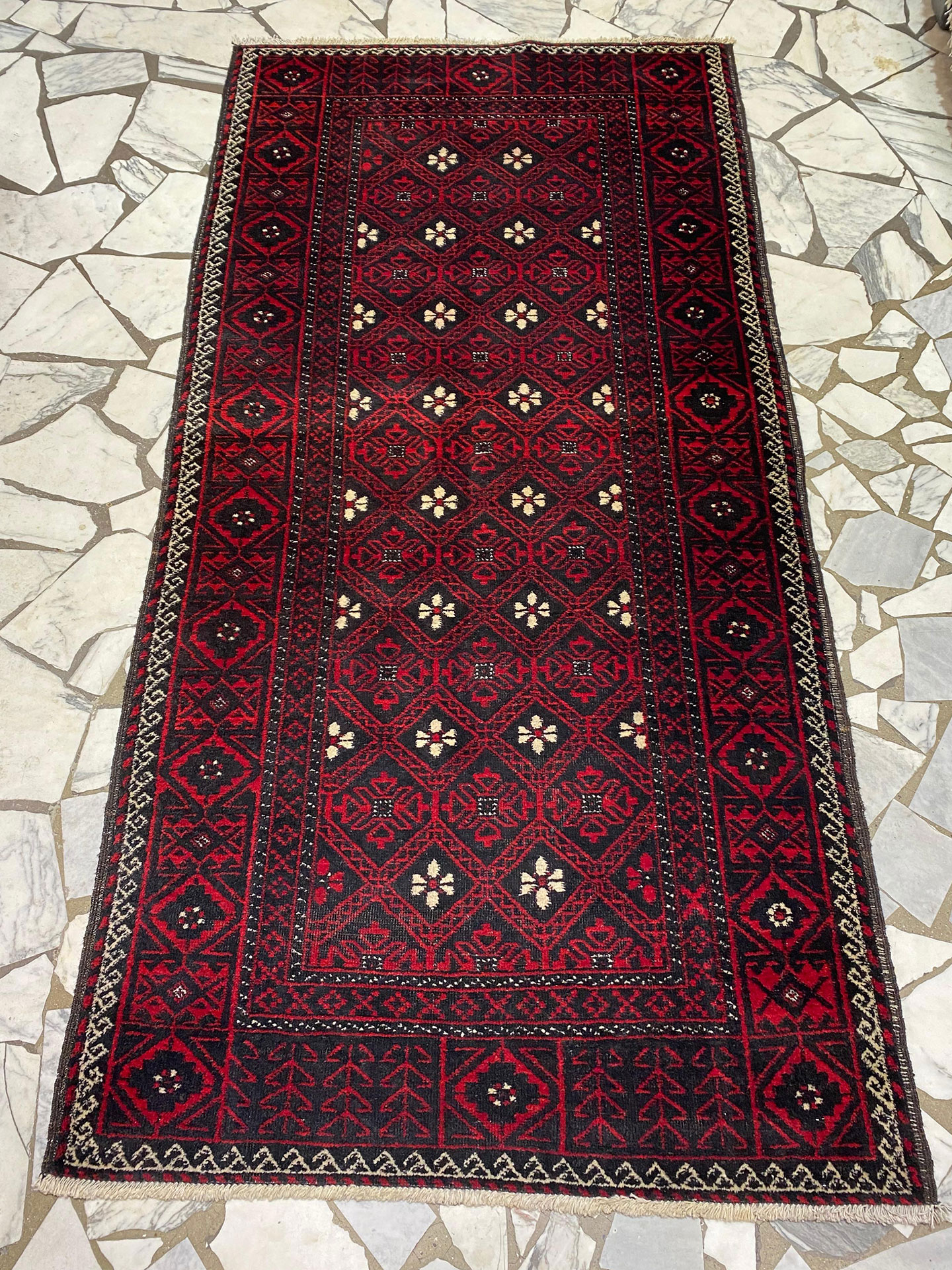 tappeto belucistan 214x106 cm