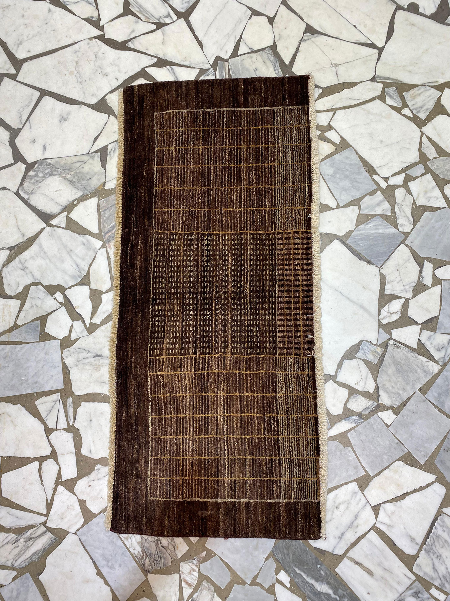 tappeto gabbeh 122x52 cm