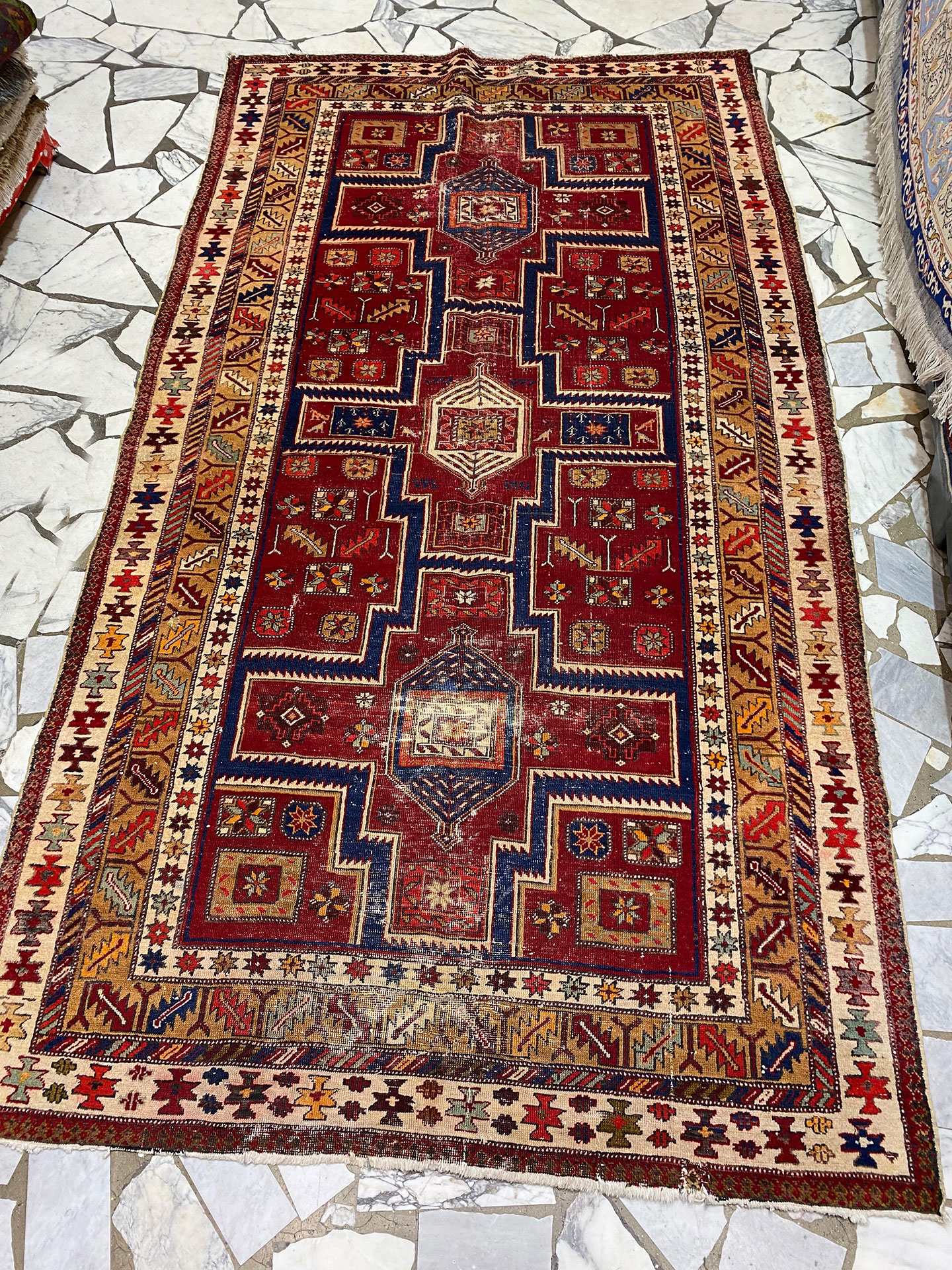 tappeto azeri 245x135 cm