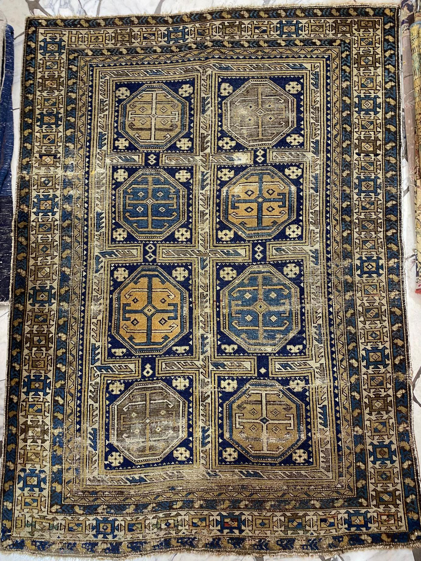 tappeto caucasico 145x122 cm