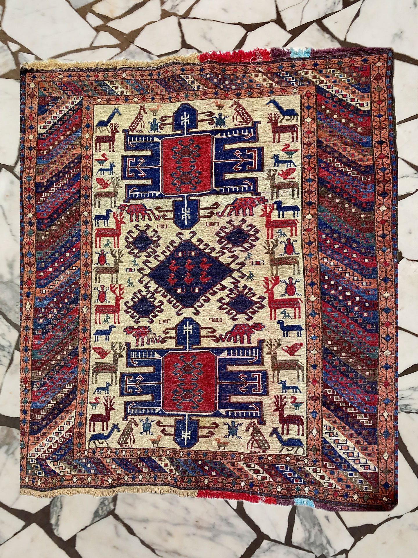 tappeto sumak 108x97 cm