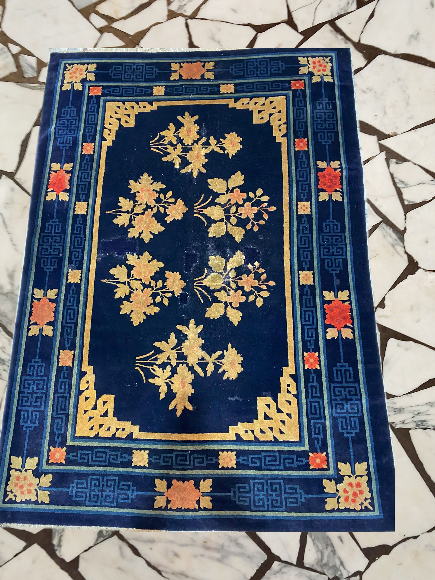 tappeto pechino d'epoca 195x138 cm