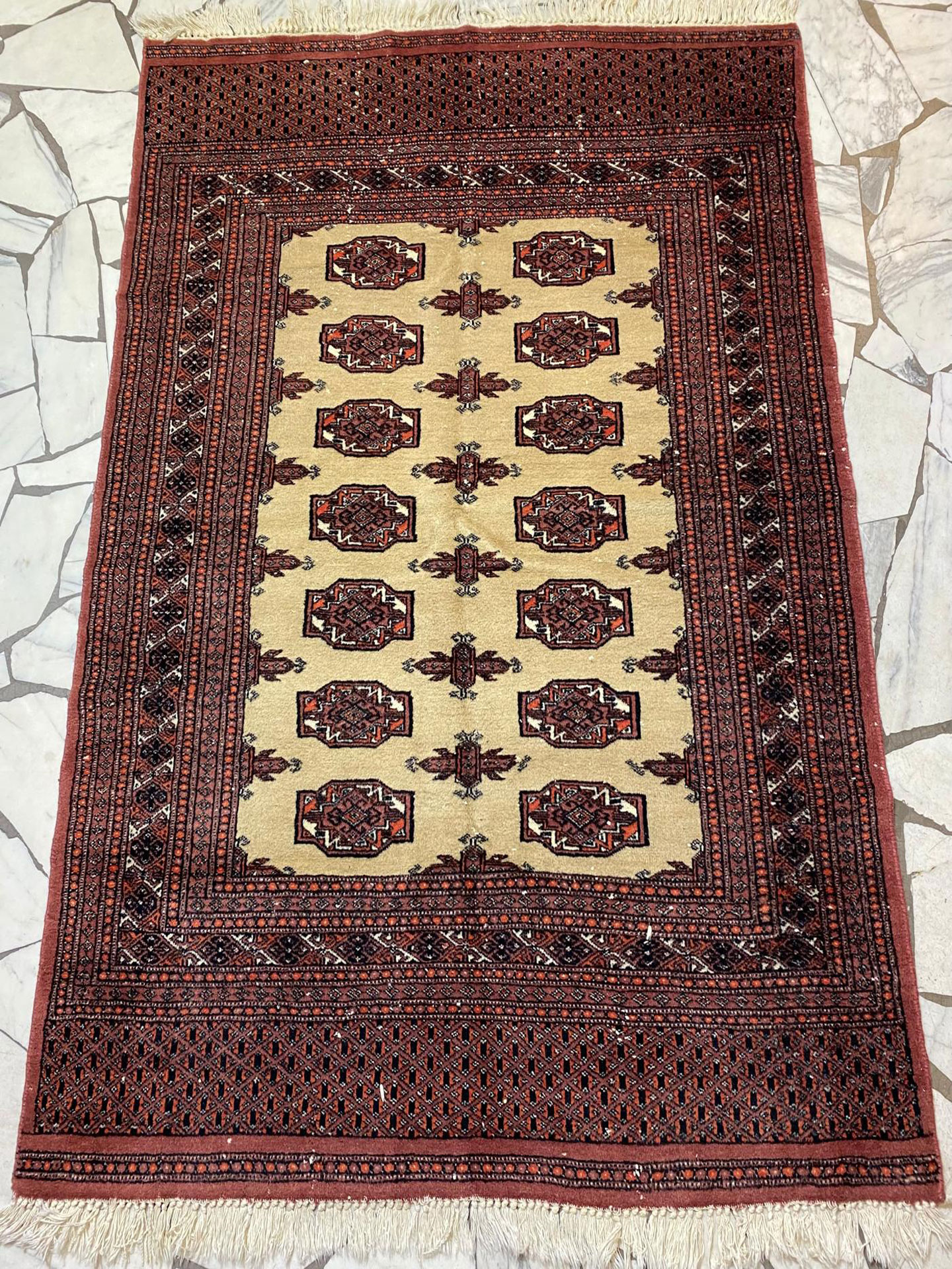 tappeto bukhara pakistano laur 170x123 cm