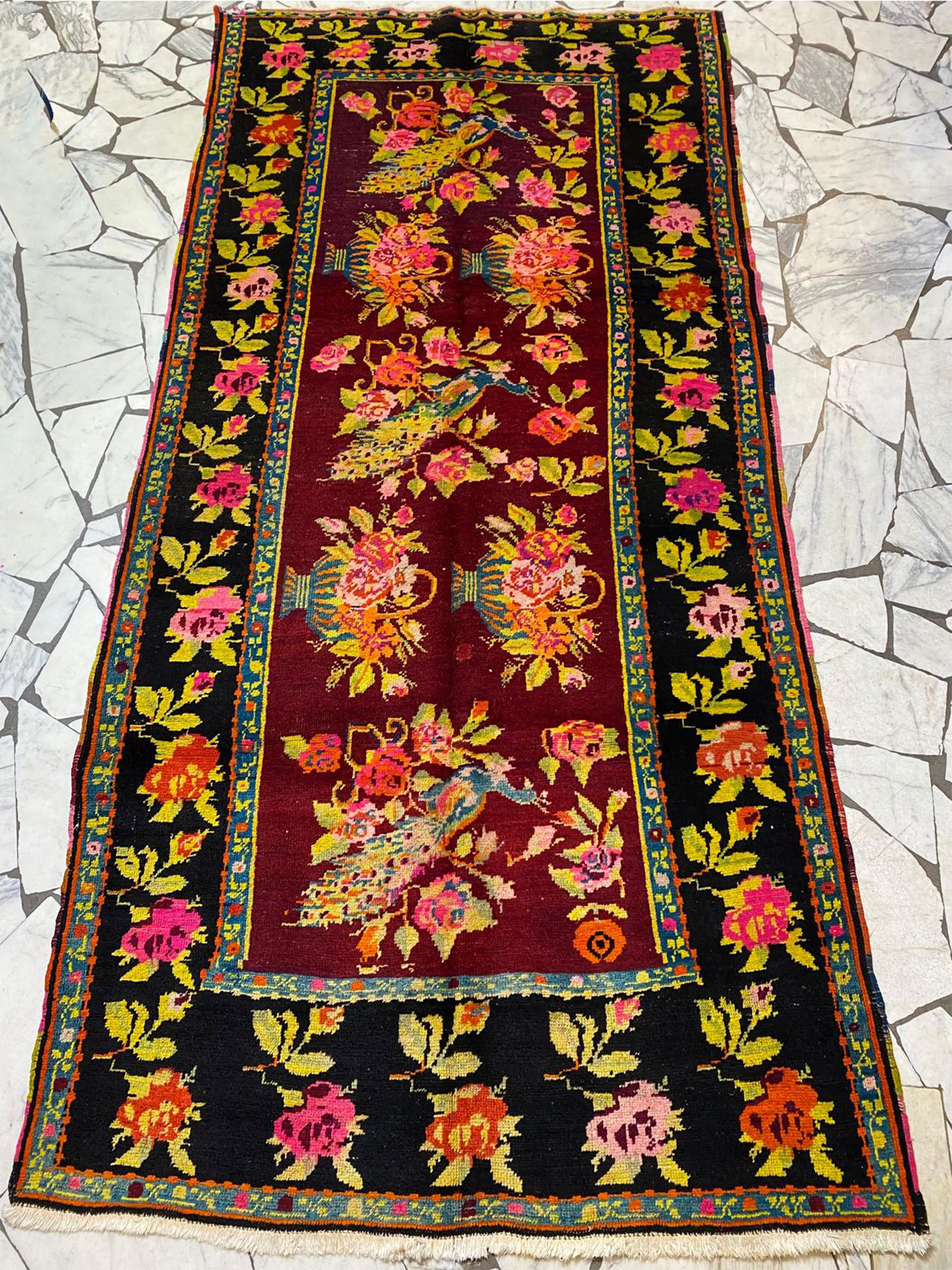 tappeto karabagh 267x137 cm