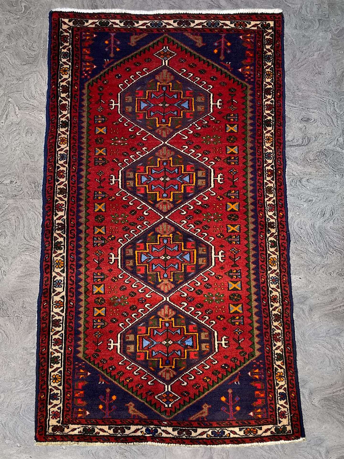 tappeto hamadan 200x100 cm