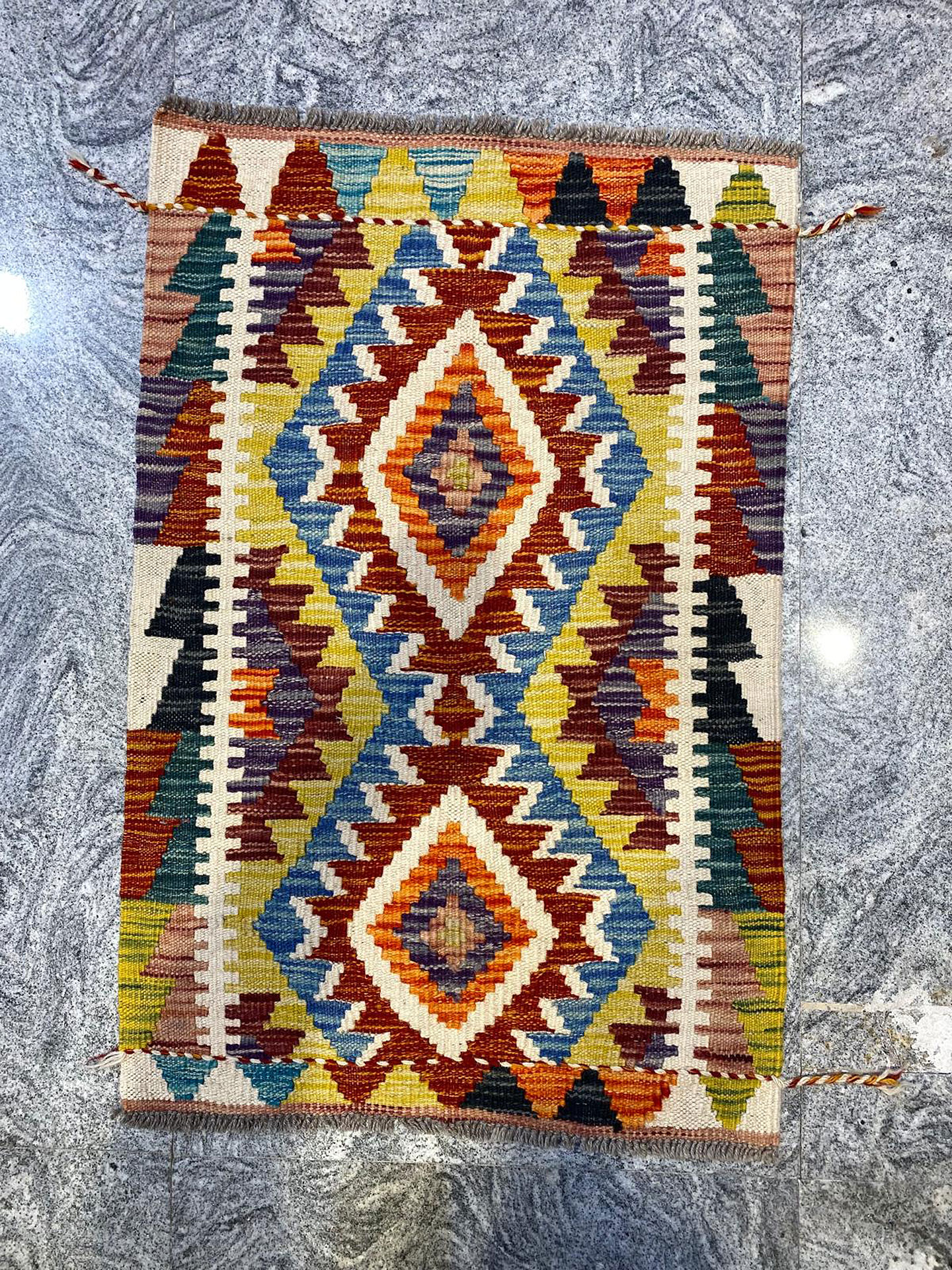 tappeto kilim afgano 91x60 cm
