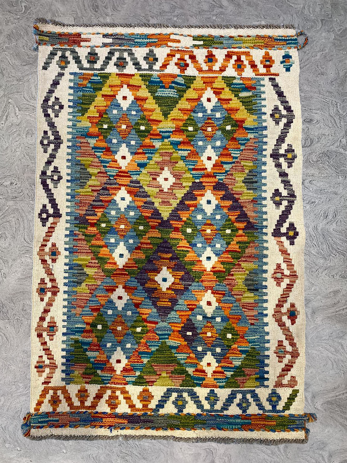 tappeto kilim afgano 125x83 cm