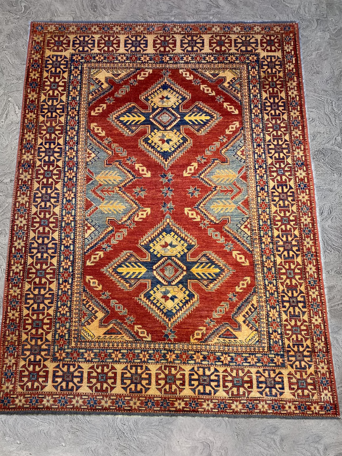 tappeto uzbek 280x195 cm