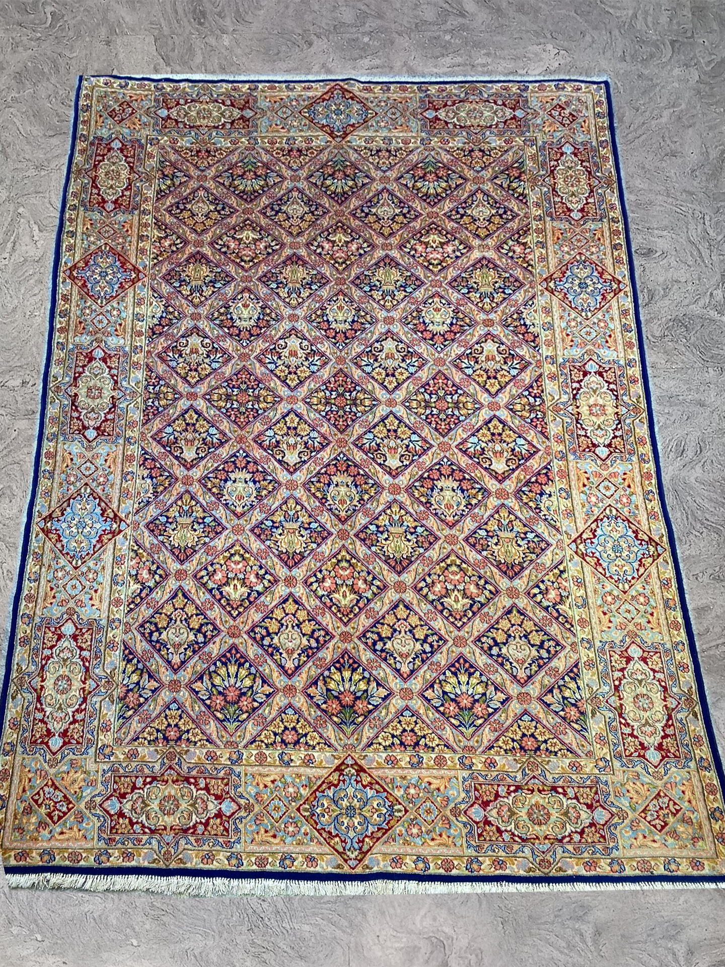 tappeto kirman laver fine 293x207 cm