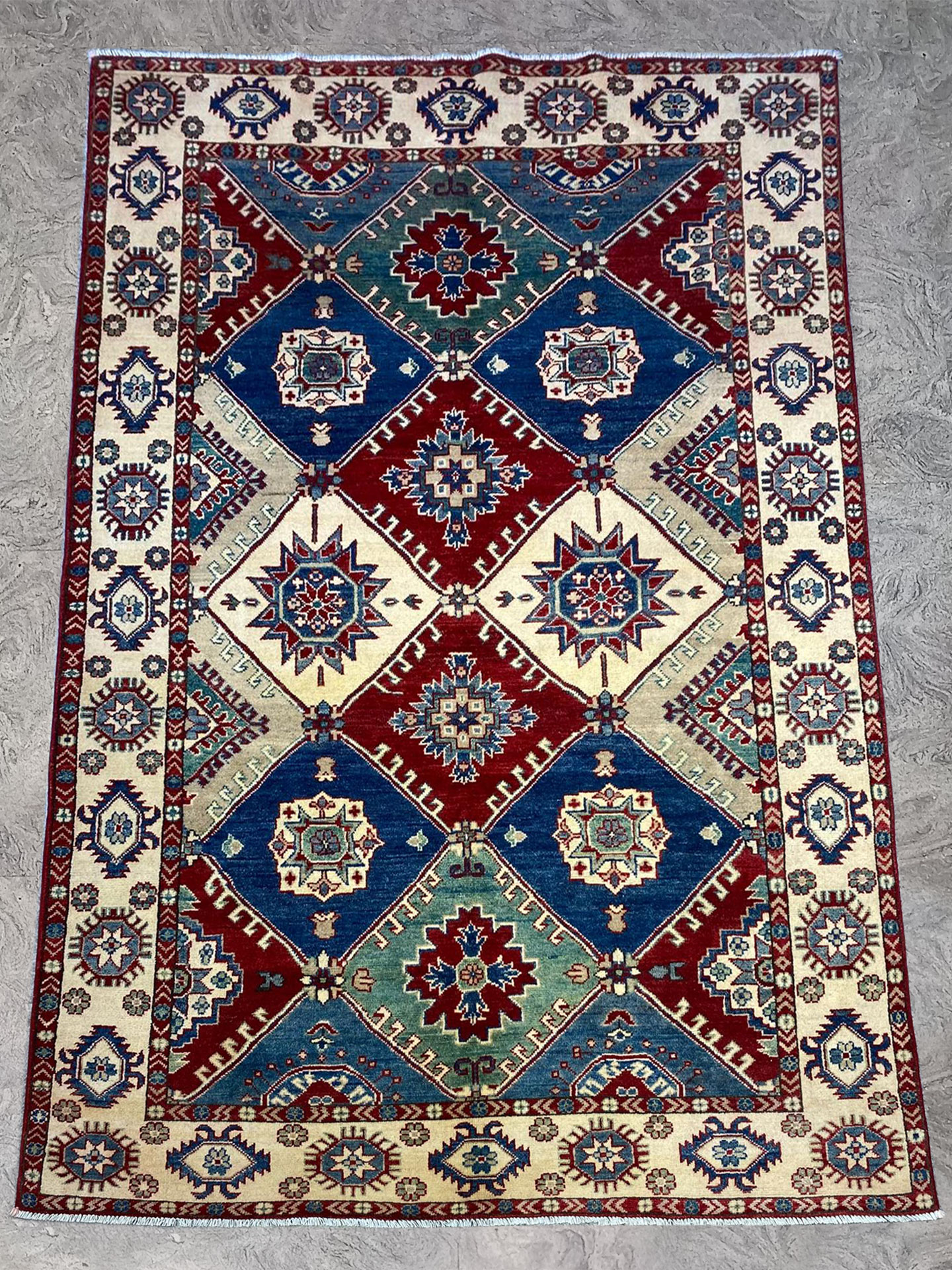tappeto kazak 280x172 cm