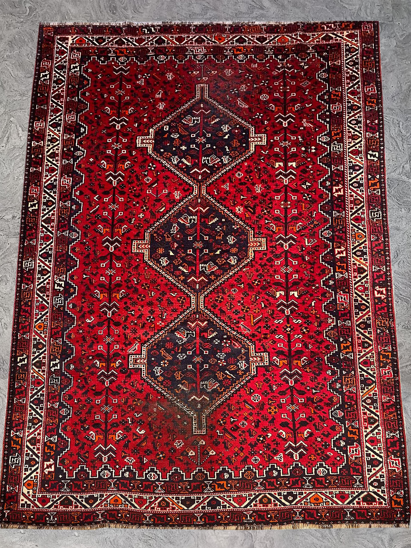 tappeto shiraz 295x208 cm