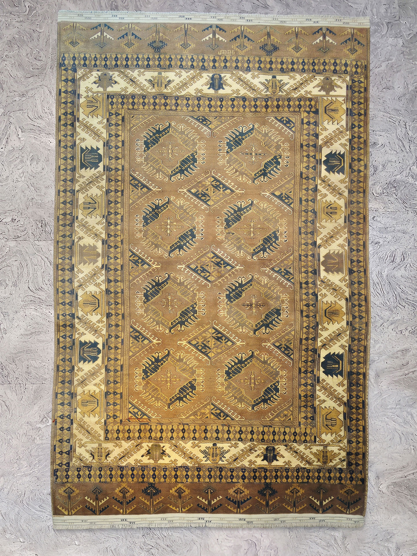 Tappeto Bukhara Russo 154x260 cm Tappeto Bukhara Russo usato 154x260 cm codice 1065