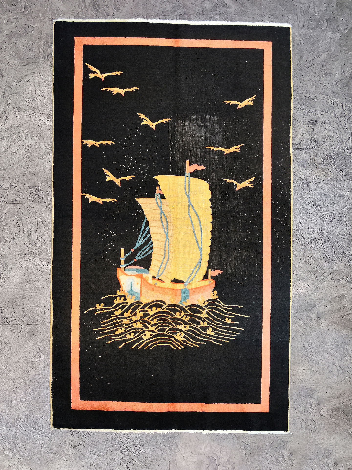 Tappeto Gabbeh 120x210 cm Tappeto Gabbeh usato 120x210 cm codice 1145b